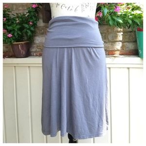 Gray Soft Skirt